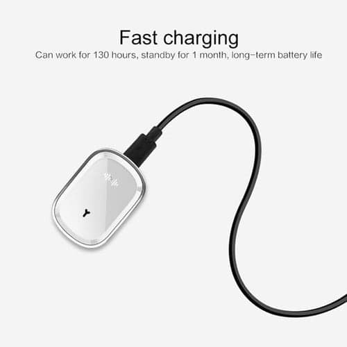 Fast charging device with a sleek design and long battery life.